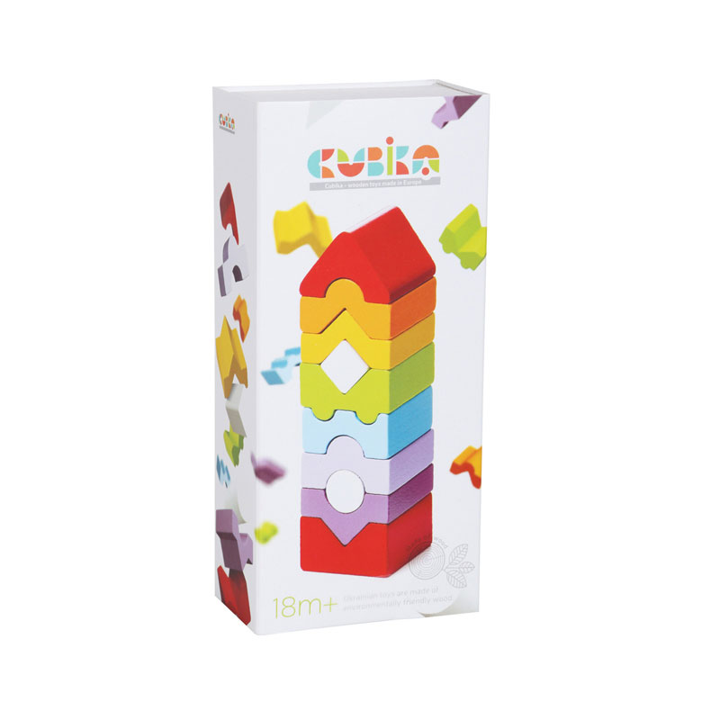 Drvene Igracke Cubika Kula 10 el CU14989 1