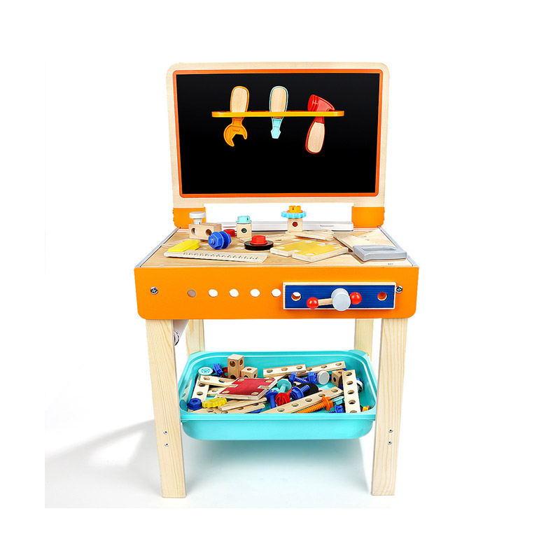 Drvene Igracke Top Bright 2 U 1 Sto radionica TB150181